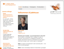 Tablet Screenshot of jobhouse.dk